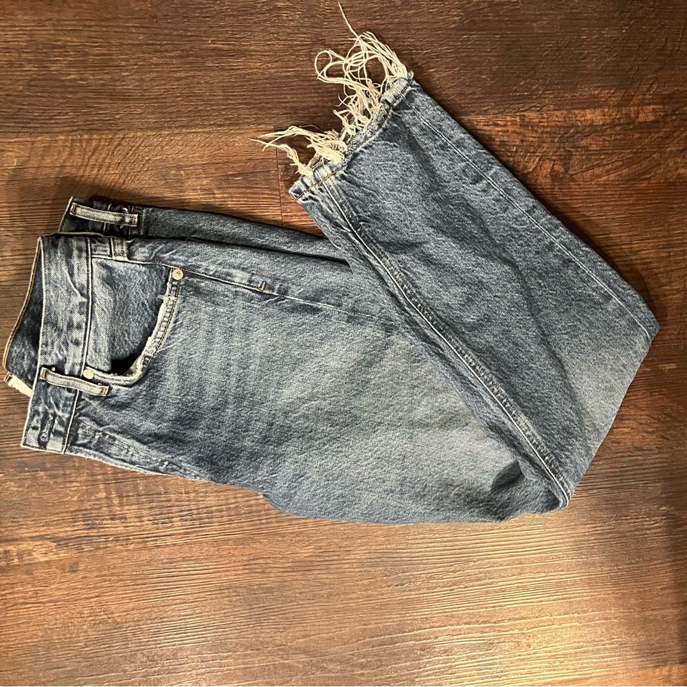 Agolde Blue Skinny Jeans